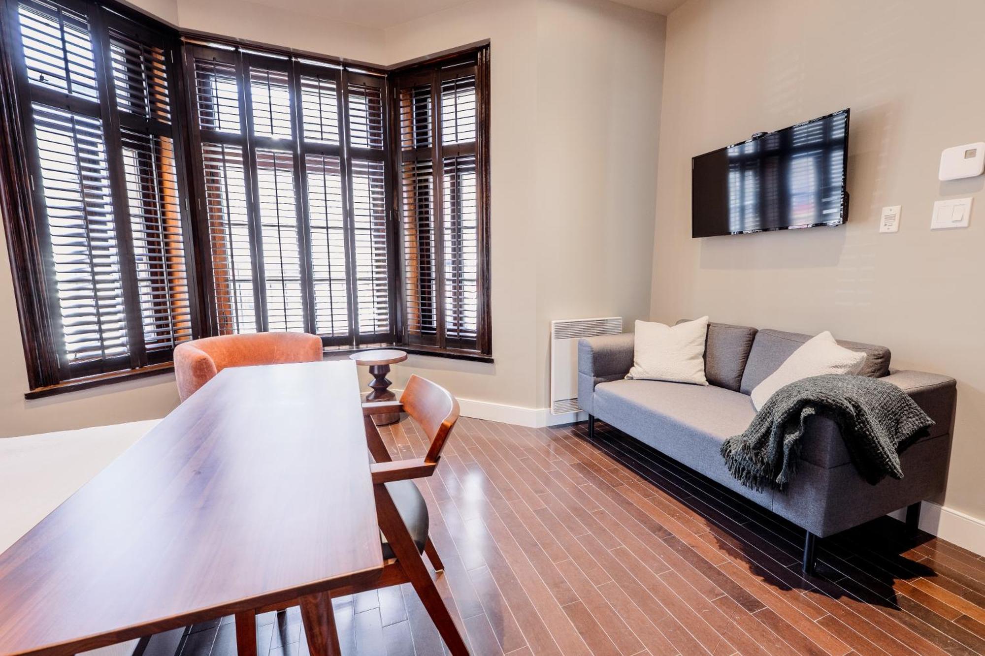 مونتريال Self Check-In Boutique Hotel - Quartier Latin - Room 101 المظهر الخارجي الصورة